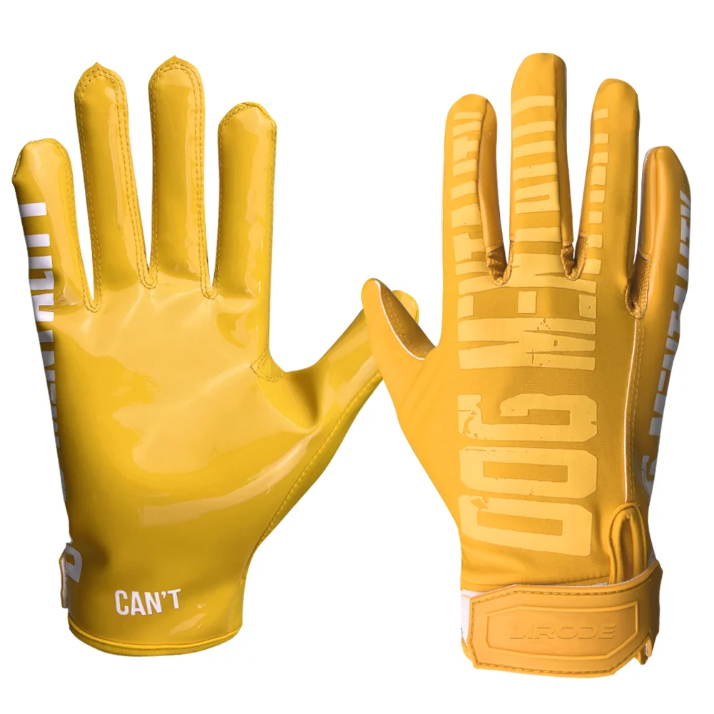 Factory price Adult American football gloves super sticky football gloves Receiver Gloves Unisex Anti-slip