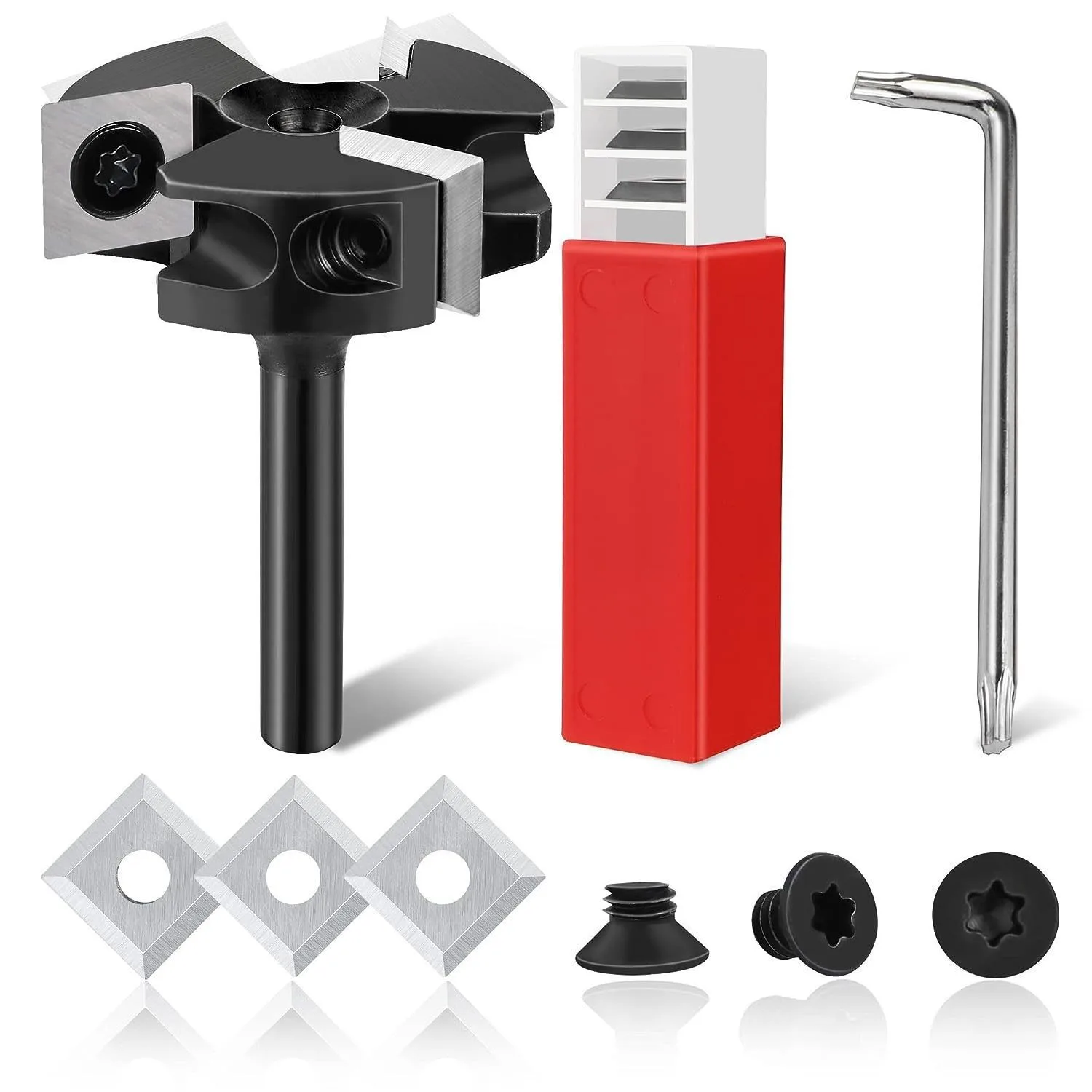 3blade 4 blade detachable inlaid board breaking cutter discarded woodworking milling cutter carving cutter router bit