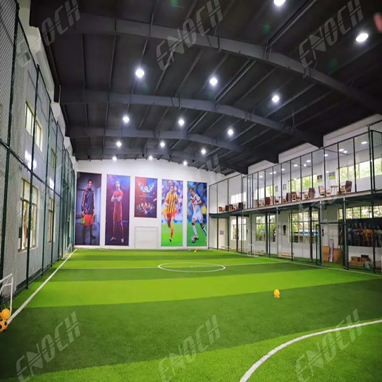 Искусственная трава для крытого футбольного поля ENOCH Guangzhou futsal court turf pe