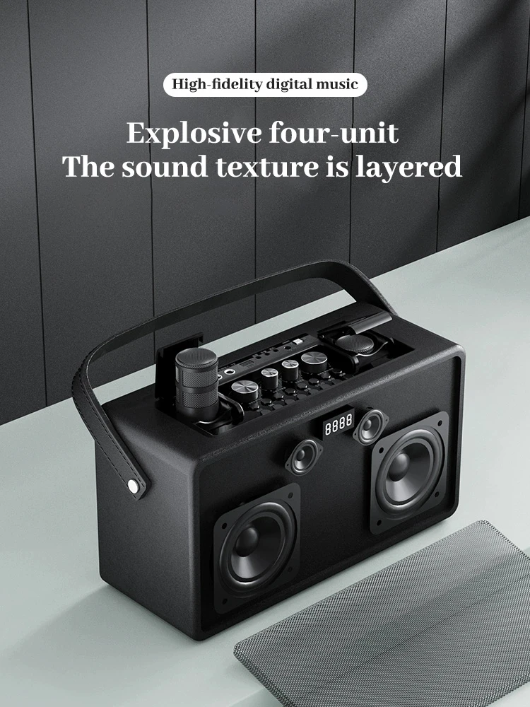 cheap price Hot Selling Speaker 60w Bluetooth Speaker Karaoke Bluetooth Outdoor for Party Battery Portable Karaoke