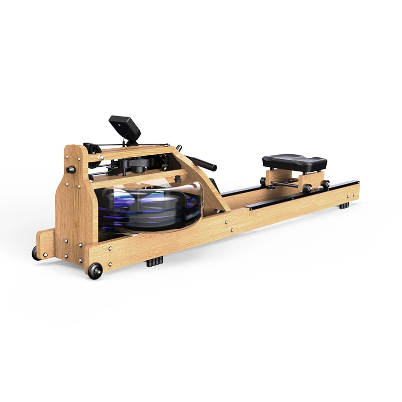 Factory Commercial Directly Fitness Gym Equipment Water Rowing Machine Ski Cardio Machine home use Folding Rowing Machine