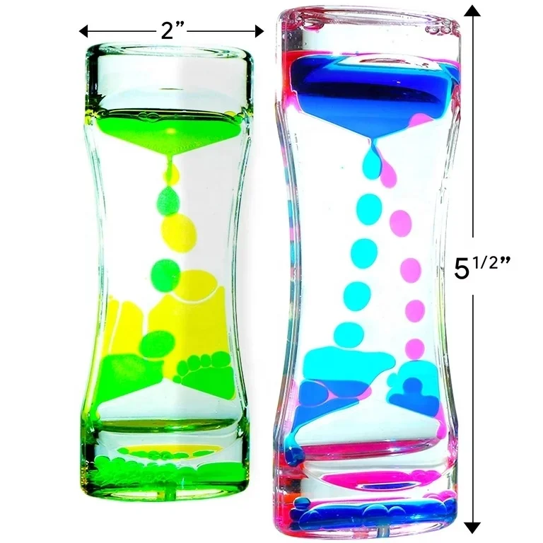 New Liquid Dripping Timer Calm Down  Motion Liquid Timer Sensory  Toys  Visual Stimulation kids toys