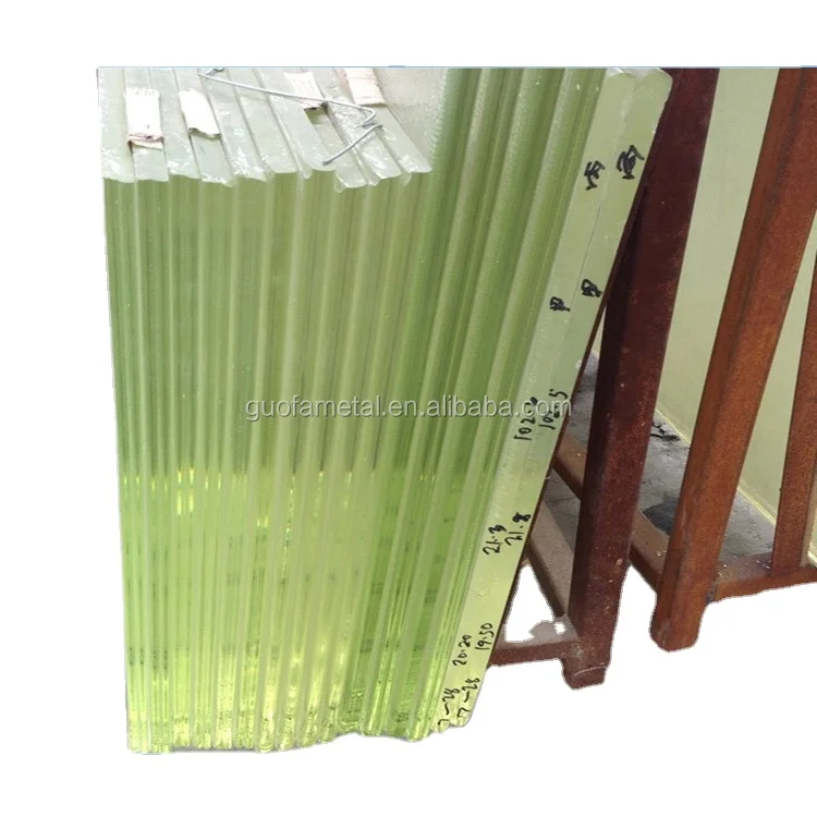 2mm Pb 3mm Pb Lead Glass Price X Ray Shielding  Sheet Lead Glass