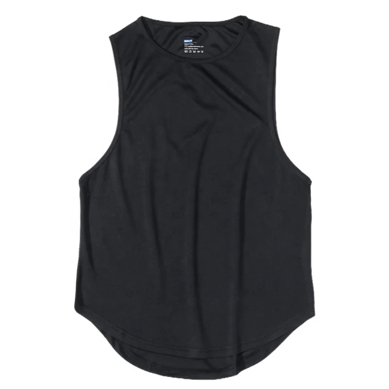 Custom  Bulk Blank Cotton Plus Size Sleeveless Unisex Round Neck Plain High Quality Oversized Fitted  Tshirts