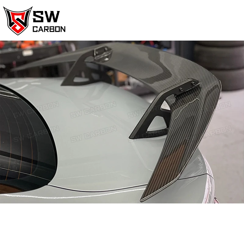 Carbon Fiber A-D Style G82 M4 Swan Neck Wing for BMW M4 G82 G83 Trunk Spoiler Splitter Coupe 2-Door 2020+