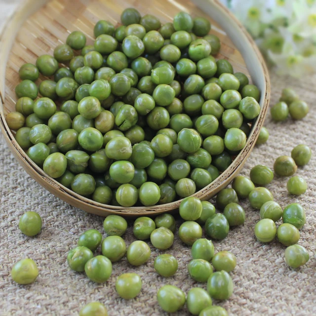 OEM available BRC  HACCP BSCI verified manufacturer original fried green peas snack