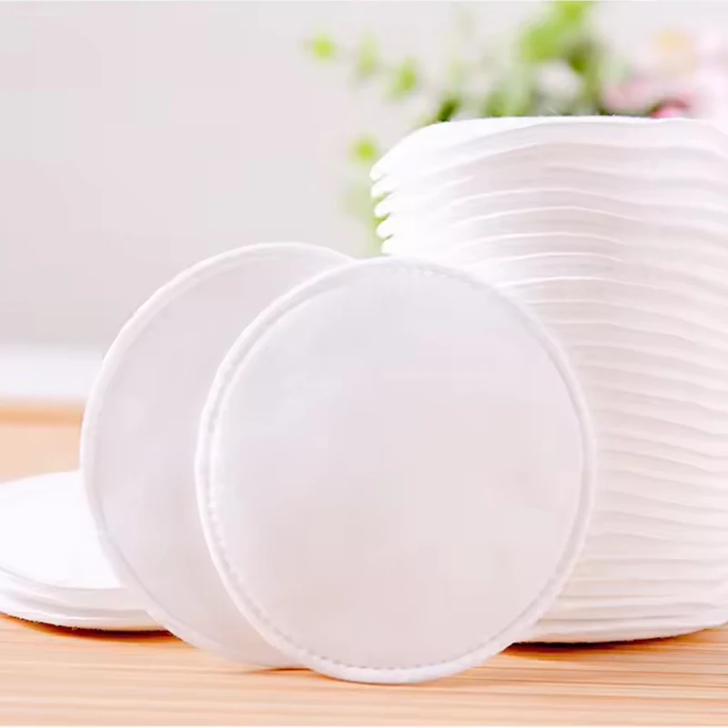 Round Organic Disposable Facial Pad Cotton 100% Cotton Pad