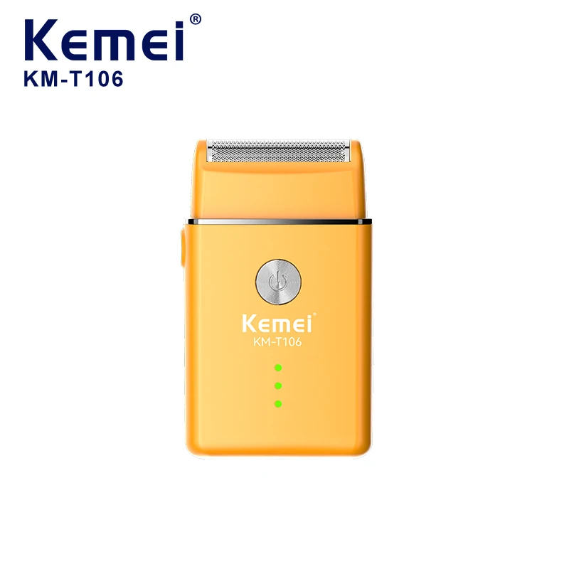 Kemei km-t106 Men Foil Shaver Razor Rechargeable Man Haircut Machine Electric Men Razor Shaving Machine