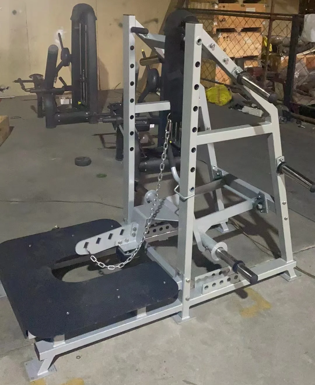 Professional Gym Fitness Equipment ASJ-XM47  Belt Squat Rack Plate loaded Bodybuilding training