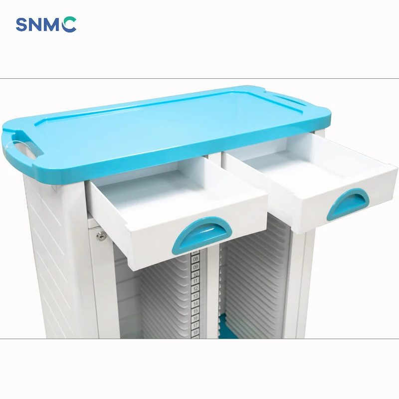 Hospital equipment folder box trolley Holder Records Medical Trolley