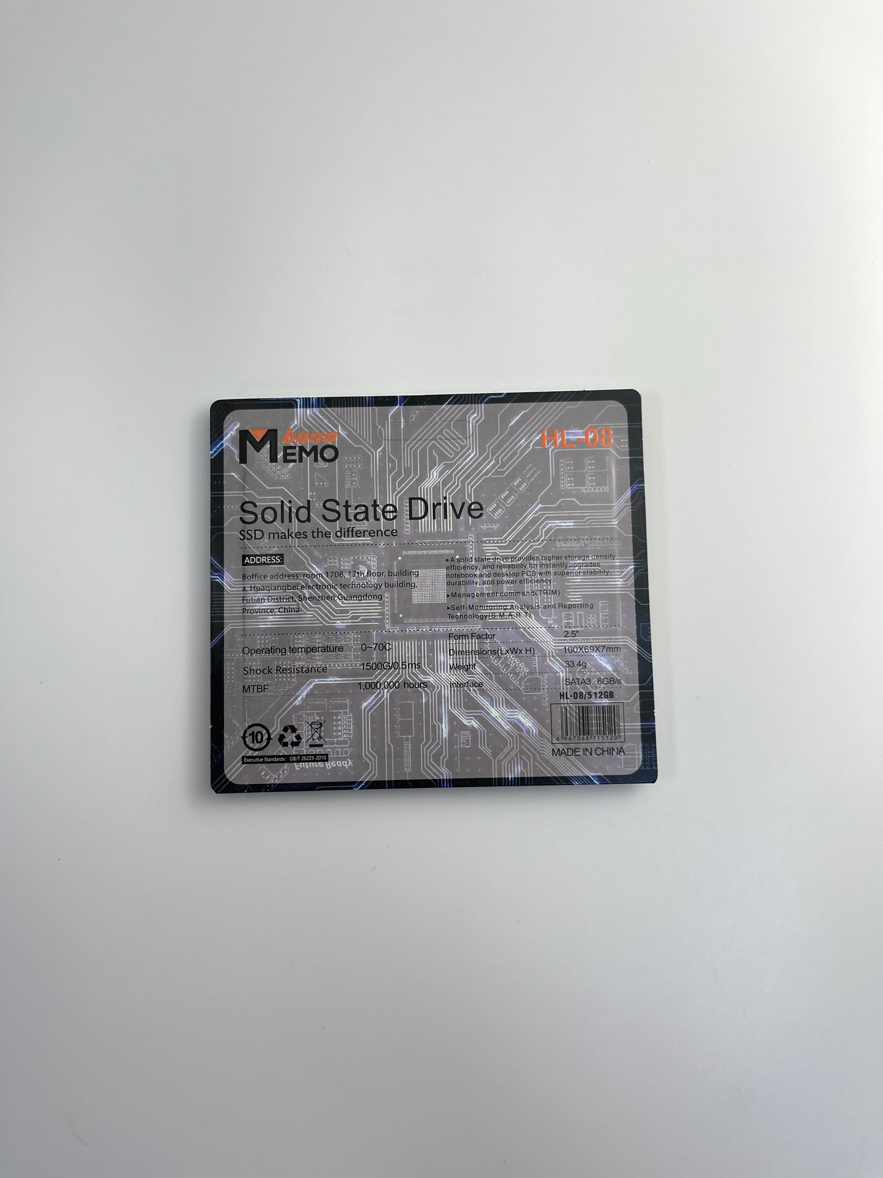 Жесткий диск 2 5 SATA 120 ГБ 128 240 256 480 512 1 ТБ SSD внутренняя панель для ноутбука