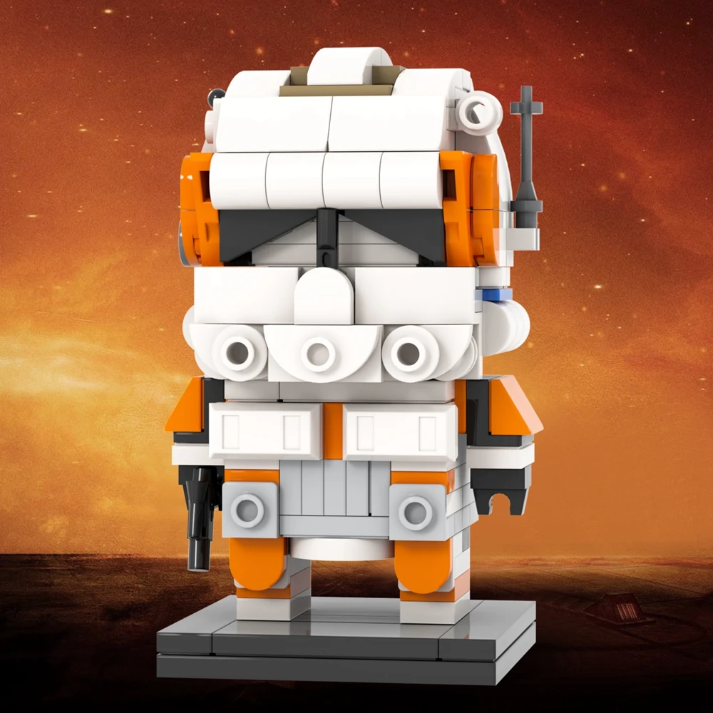 MOC2262-2270 имперский Штурмовик Вулф пять командиров Cody Tech эхо-вредитель перекрестные космические войны головные блоки детские игрушки