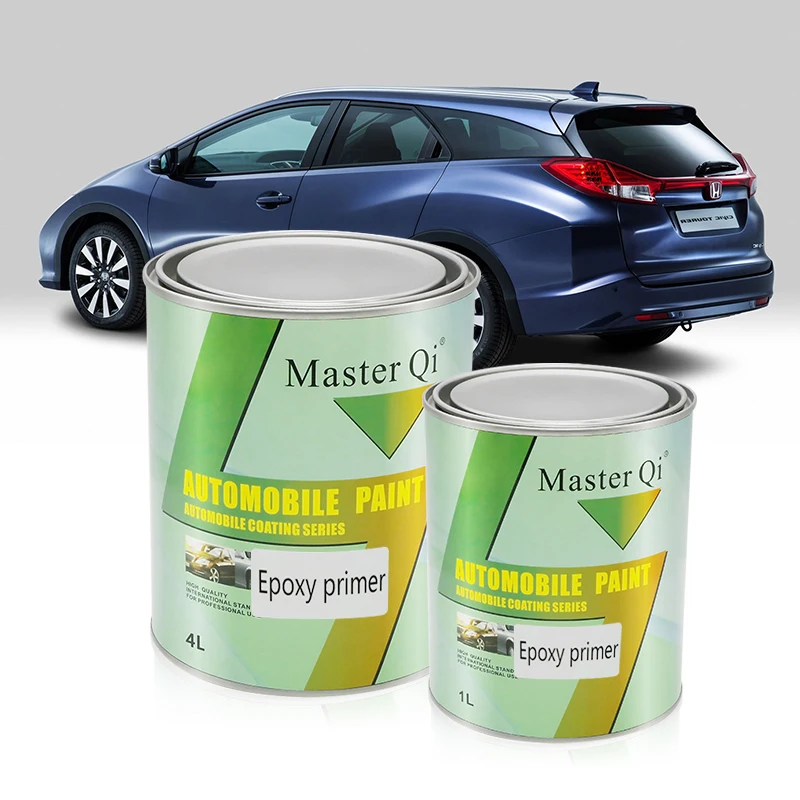 High Coverage spray acrylic paint Metallic Auto Refinish Coating Gray Epoxy Primer Automotive Paint