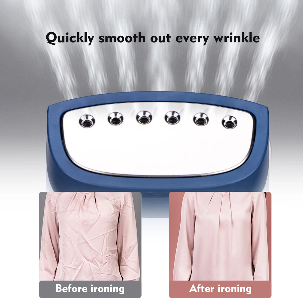 Hot Selling Price Clothes Steam Press Iron Hand Held Steam Iron Handheld Garment Steamer with Line Brush