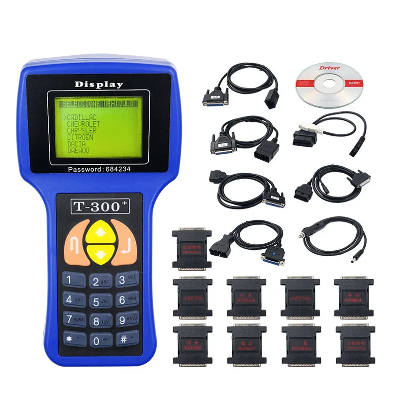 T300 ключевой программист V17.8 для универсальных машин до 2012 OBD2 диагностический инструмент Иммобилайзер T-300