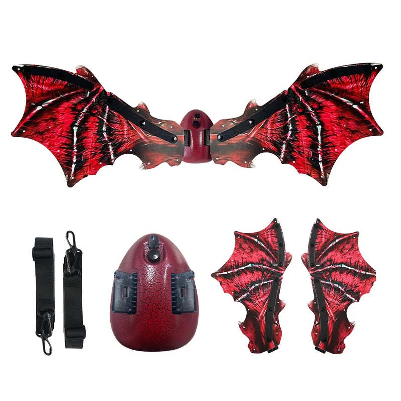 Cool B/O electric dinosaur wing toys kids for girl and boy with light sound