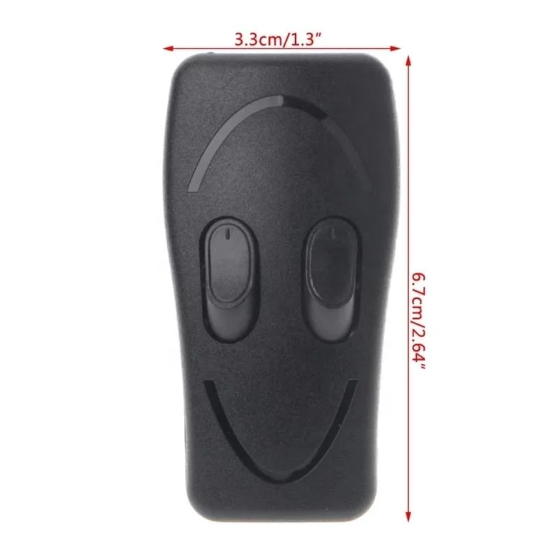 Двойной переключатель управления лампой CE напольный светильник настольная лампа кнопка переключения двухсторонний