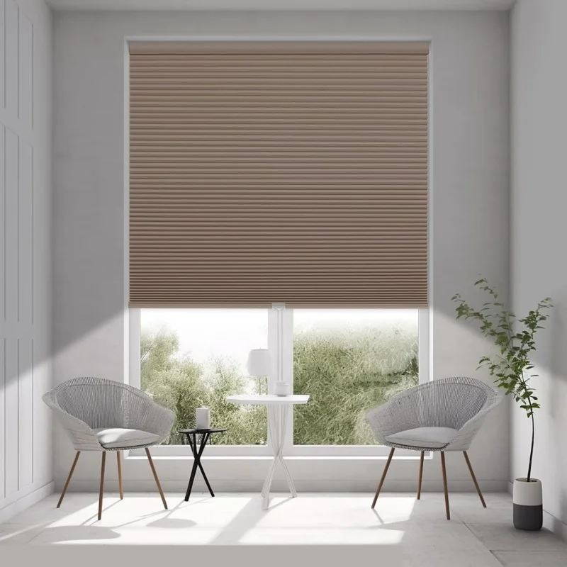 Hot Selling Customized Sun Protection Blackout Honeycomb Blinds For Windows