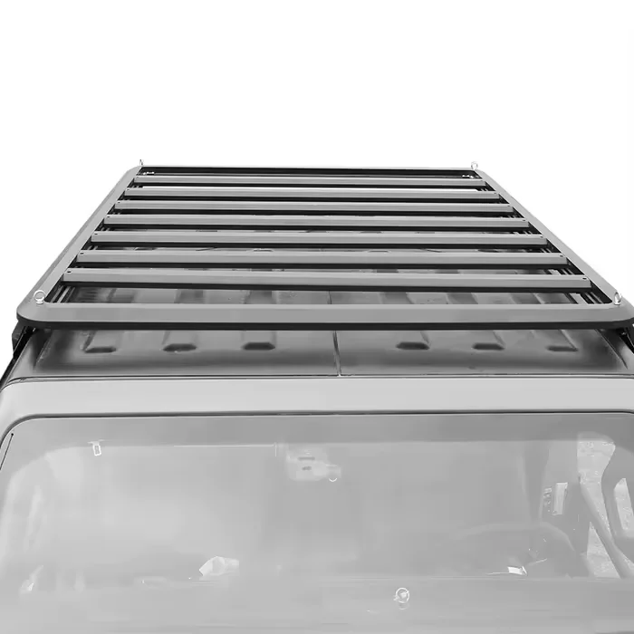 Плоская багажная рама для багажника Jeep Wrangler JL JK JT внедорожника алюминиевая грузовая корзина автомобиля на крыше