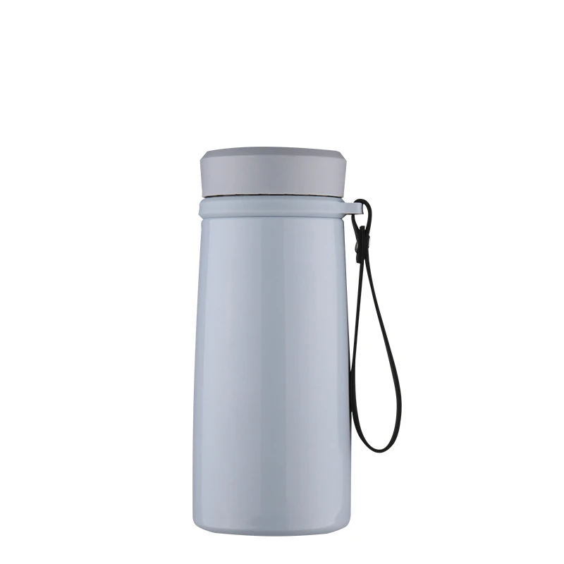 High Quality vacuum flask Insulated thermos double walled stainless steel thermo with rope