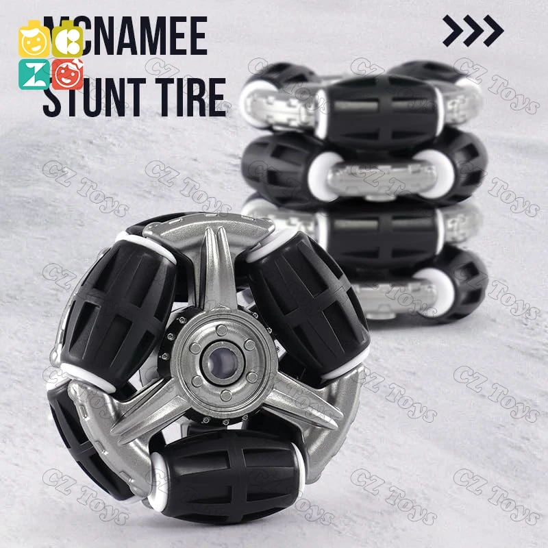 Amazoms Hot Sale CZ RC Robot Dog 18mins Play Time Light up Music 8 Wheels Model RC Stunt Car Robot Dog Toys Remote Control Car