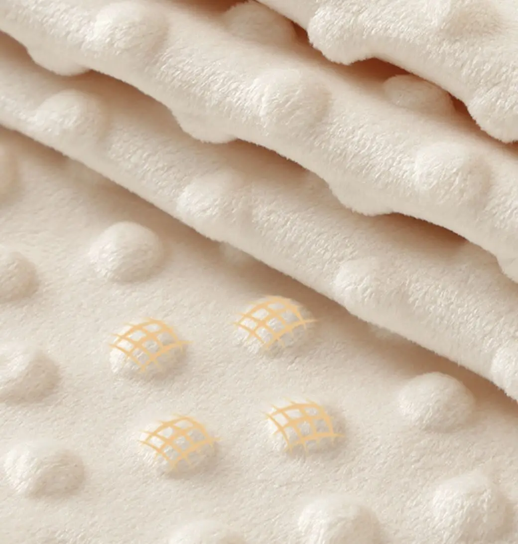 2023 Newborn Busy baby Sleep her Rabbit Solid Soothing Minky Dot Lying Down Comfort long Artifact Anime Pillow 0