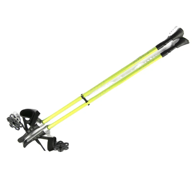Hot Selling Light Weight Ski Stick  Non-Slip Grip Handle Cross Country Ski Poles portable sports ski stick