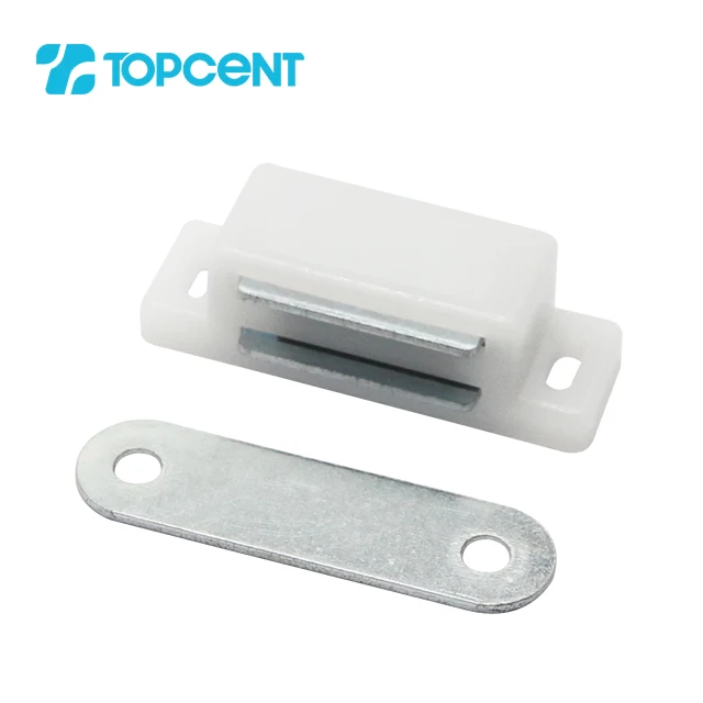 TOPCENT wholesale Household Plastic strong Magnetic Door  Cabinet latch