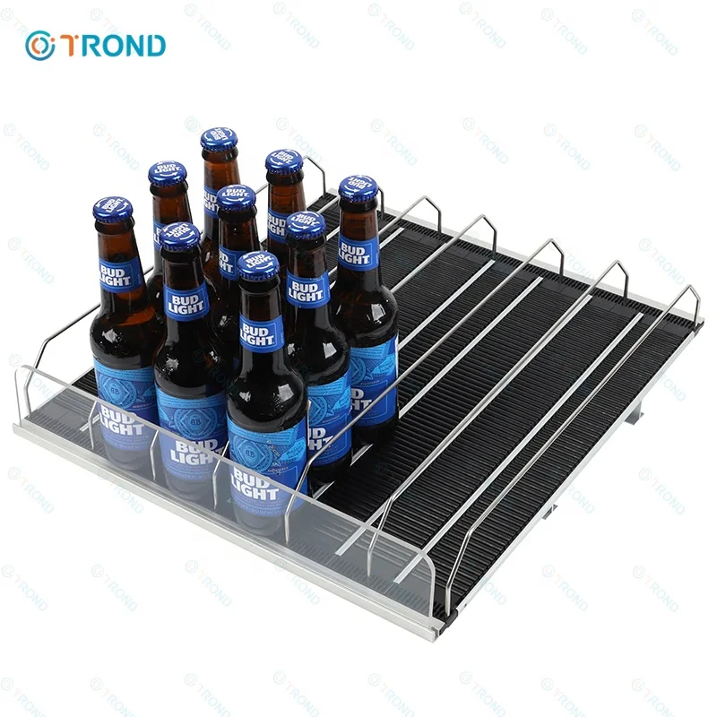 Light Duty Shelf Roller Deep Cooler Shelf Glides for Liquor Store Self Service Machine rollers for heavy duty shelves