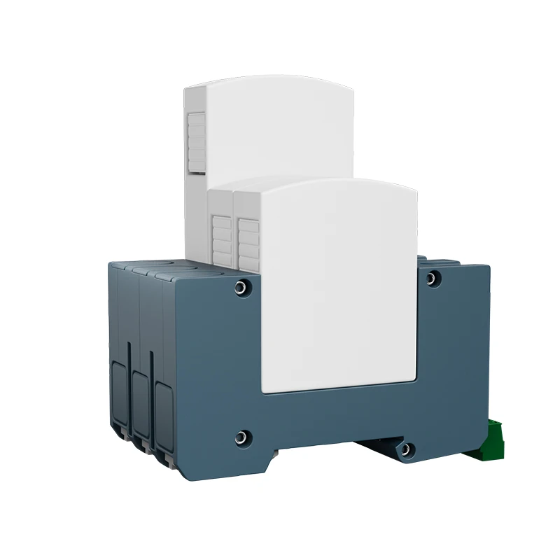 LKX-PV 20ka-40ka  pv dc 800v/1000v/1200v 2p 3p T2 electric protection led Parafoudre DC SPD surge protection devices