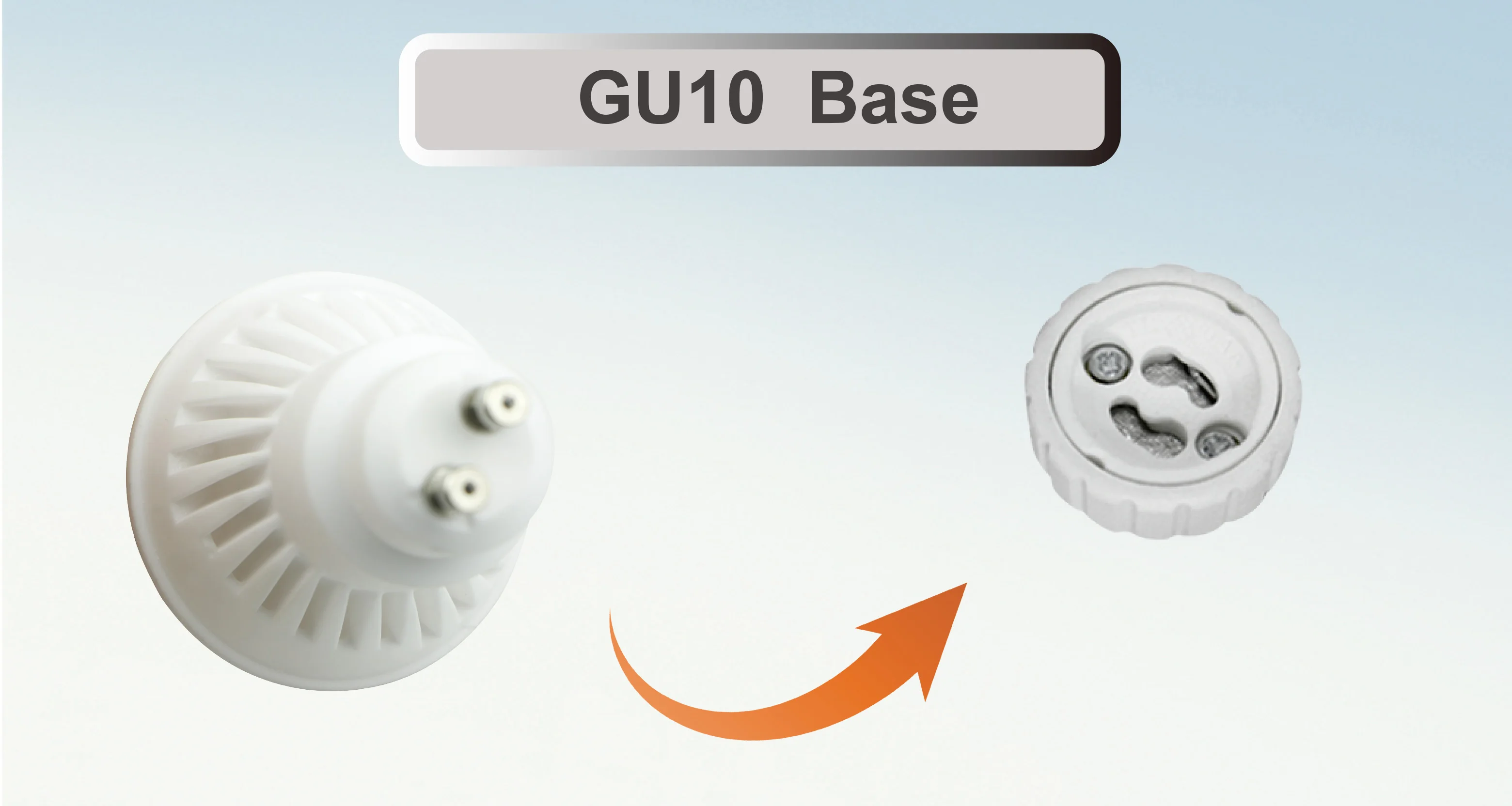 China factory HIGH LUMEN 220v 7W 8W 9W GU10  LED spotlight bulb for home lighting bulb