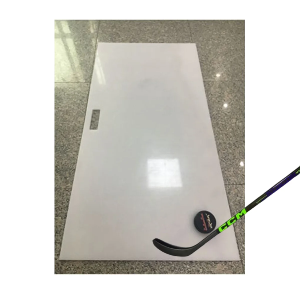 High Quality Durable Goden Sports Hockey Ball  HDPE Training Shooting Pad Ice Hockey Shooting Practicing Board