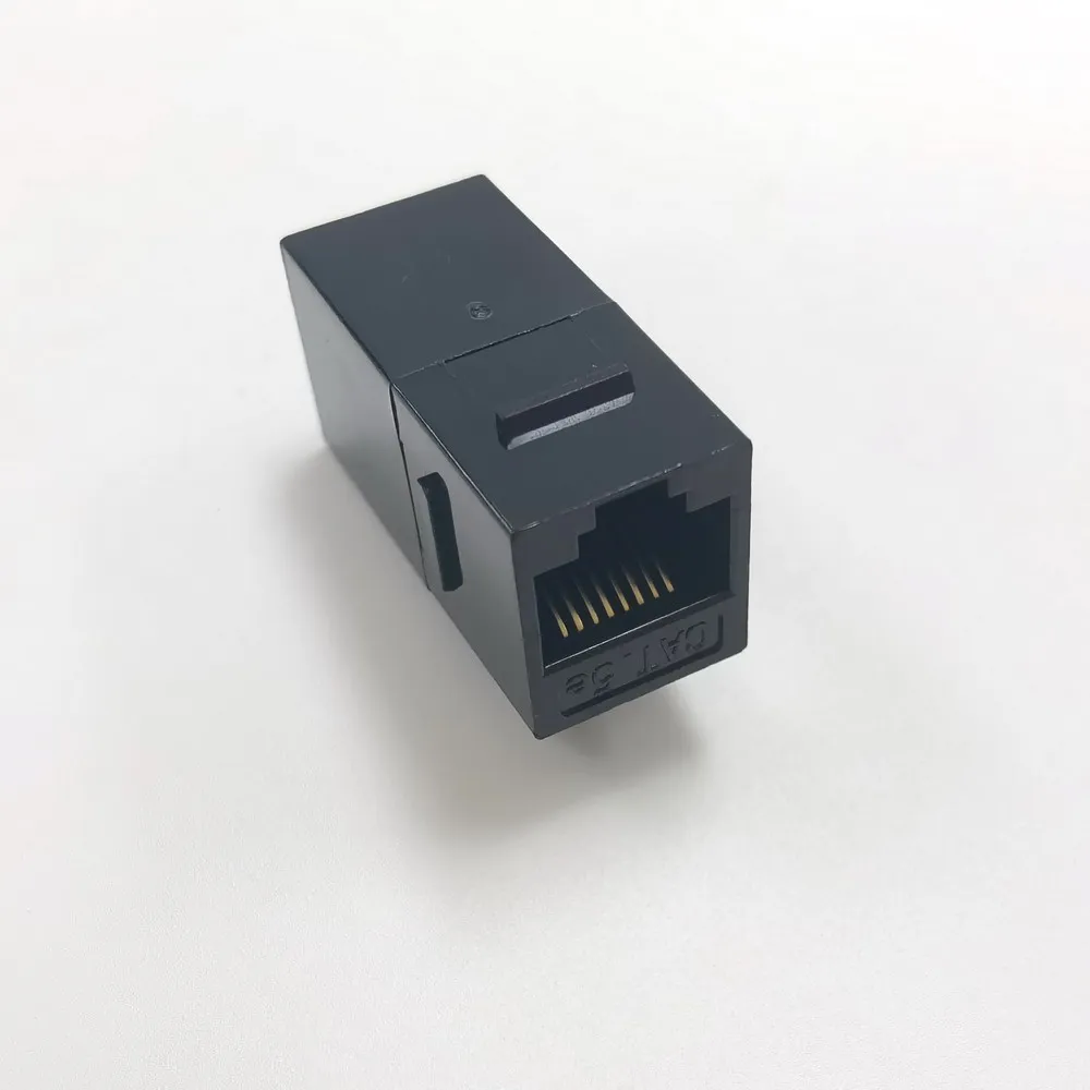 RJ45 8P8C Direct Network CAT5E CAT6 CAT6a Keystone Jack Cat 5e unshielded shielded ethernet socket module keystone RJ45 Coupler