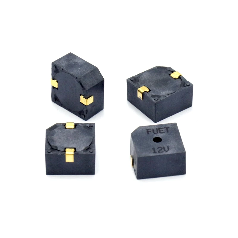 FUET-9650 9,6*9,6*5 мм, работающего на постоянном токе 12 В в 90dB 3000Hz внутренняя управляемый электро-магнитный СМД зуммер