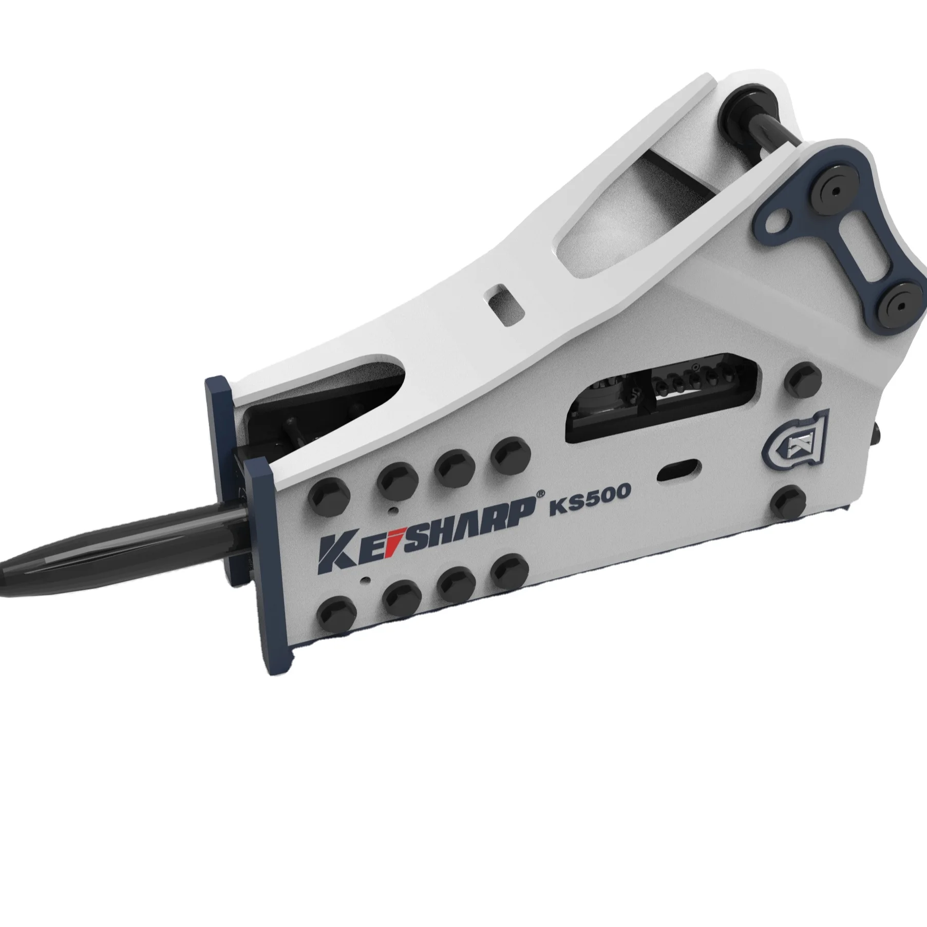 Factory Wholesale High Quality Alloy Irregular Shape 195mm Chisel Guide Hydraulic Breaker