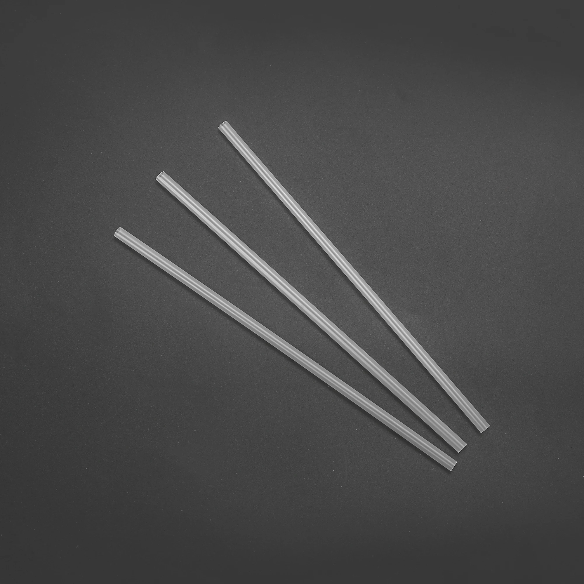 Hot selling pla boba straws black white green transparent straws pla disposable packaging straws