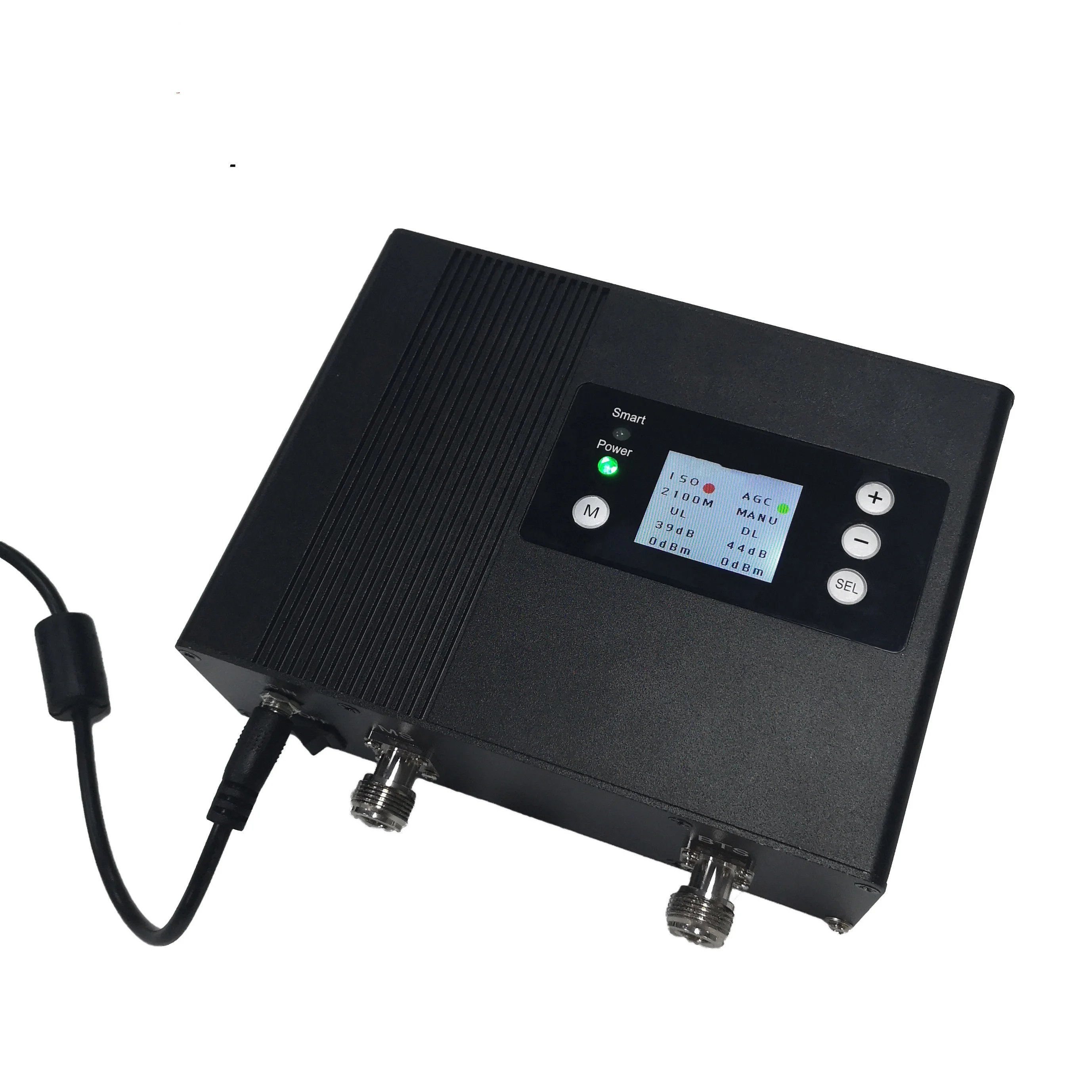 Dropshipping amazon Real time out power show 23dBm GSM900 LTE 4G 1800MHz Dual Band Smart Mobile Signal Booster 3G 4G Amplifier