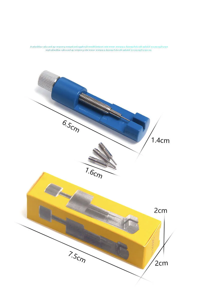 Manufacturer Hardware Direct Selling Metal Adjustable Height Watch Repair Tool Kit Set Tape Remover Watch Band Strap Repair Tool