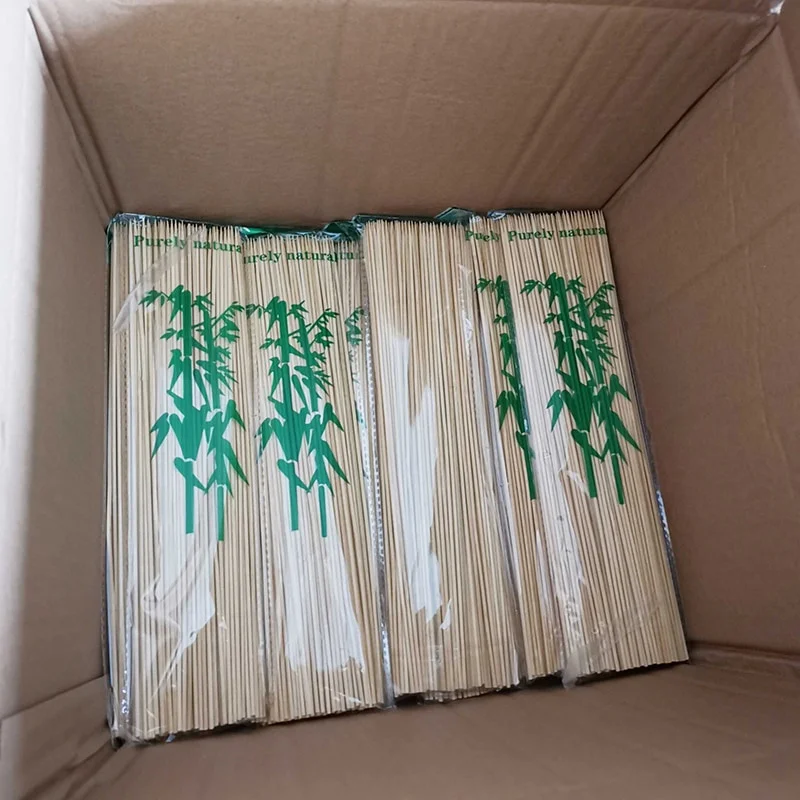 China Wholesale Premium for Grilling BBQ Appetizer Fruit Kabobs Chocolate Fountain, Cocktail Toothpicks Bamboo Skewers Sticks