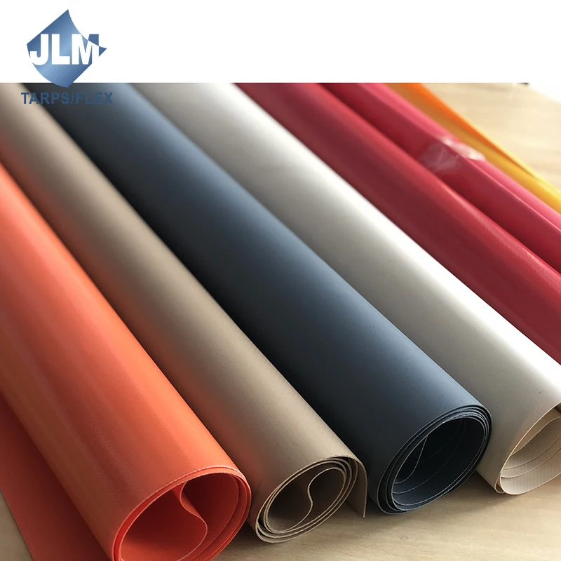 pvc flame retardant  tarpaulin mining industry ventilation duct fabric