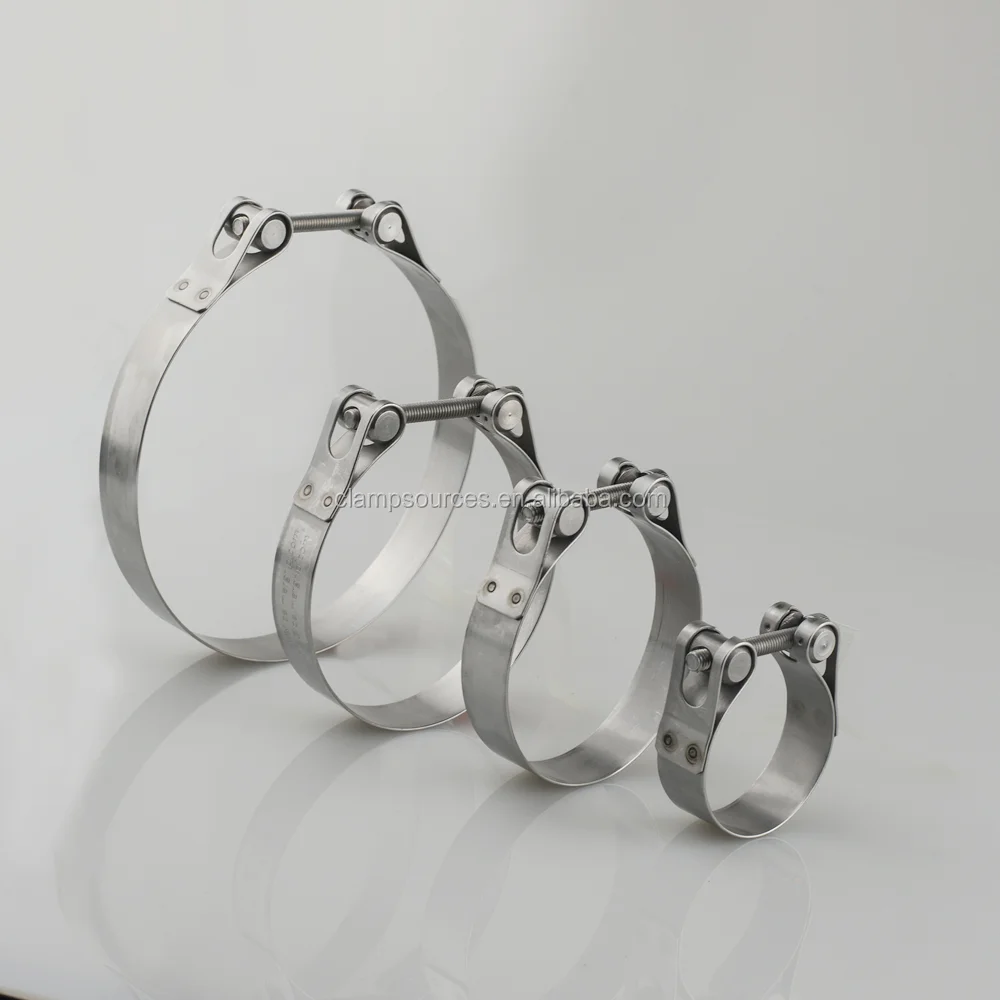 Palmergrip LTD - 3.5' barrel Hardware clamps T Type  Clamp Manufacturer Clip pipe clamp - SS 304