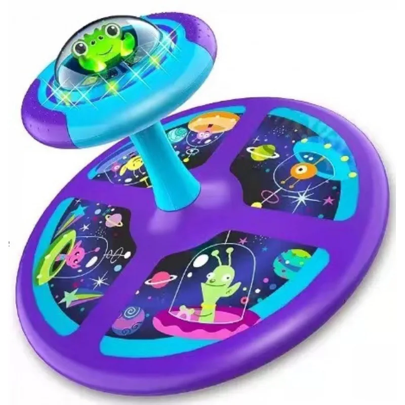 Распродажа забавная игрушка для сидения и вращения динозавр Космический спиннинг ребенка