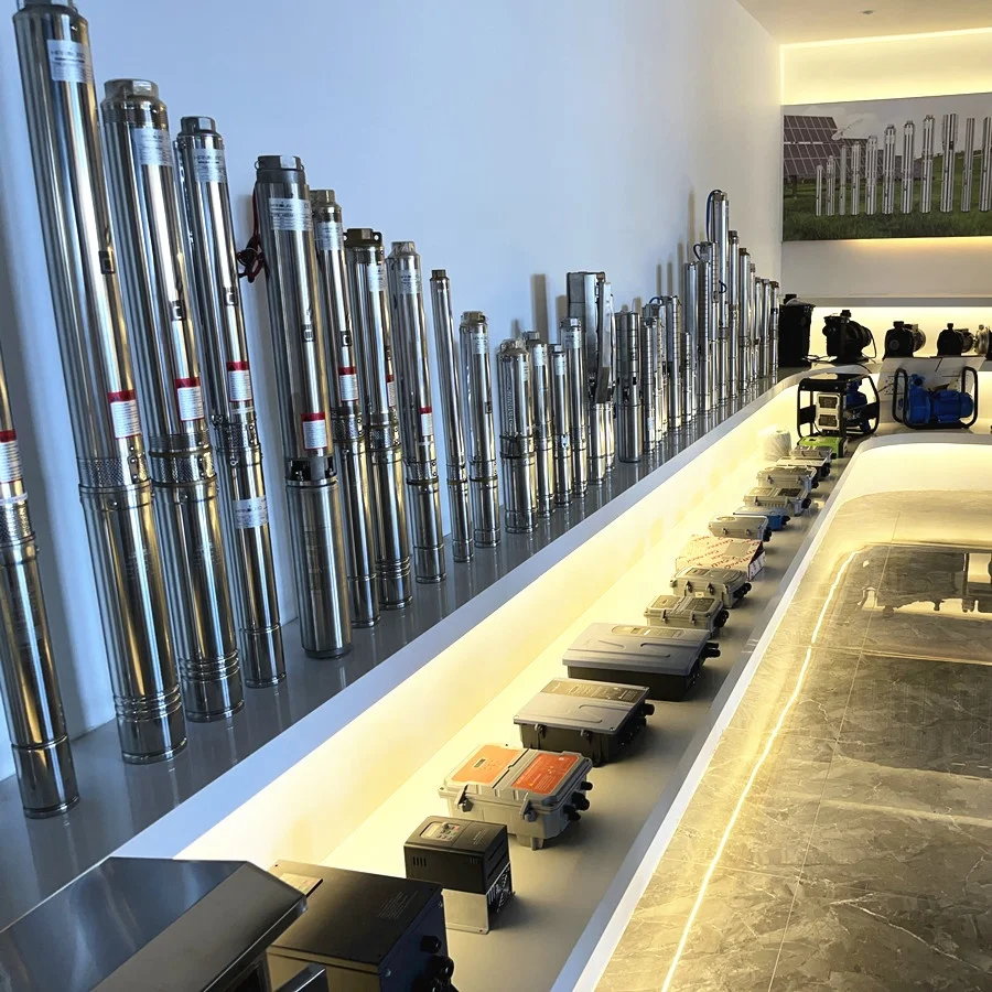 Handuro 3inch 77m Agriculture Screw Solar Energy System Water Pump Solar Power Dc Submersible Borehole Water Pump For Deep Well