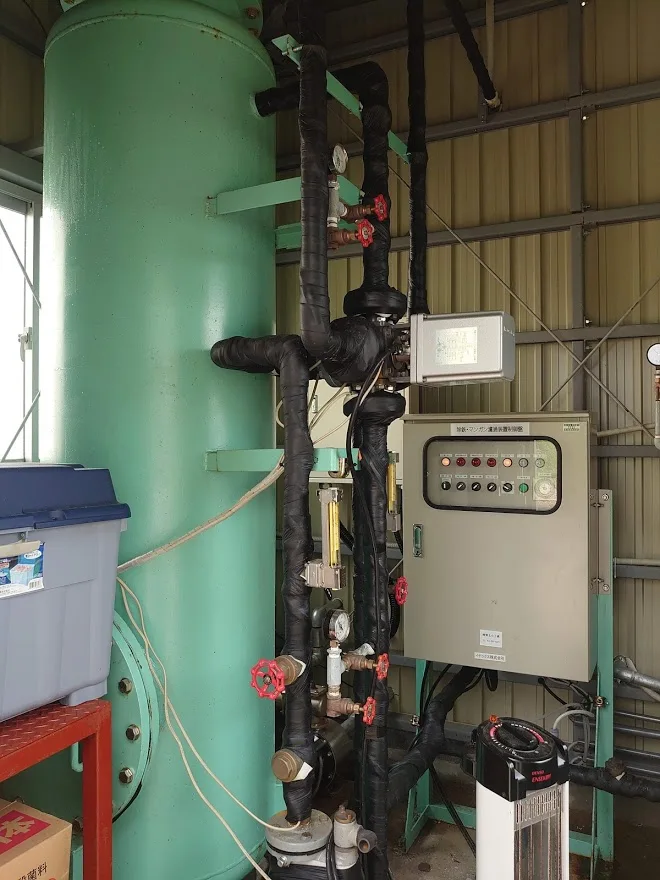 Components industrial water purification installation equipment