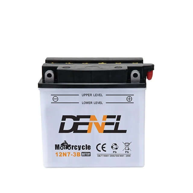 Китайская батарея DENEL, цена 12N12A-3A, батарея для мотоцикла, свинцово-кислотная батарея