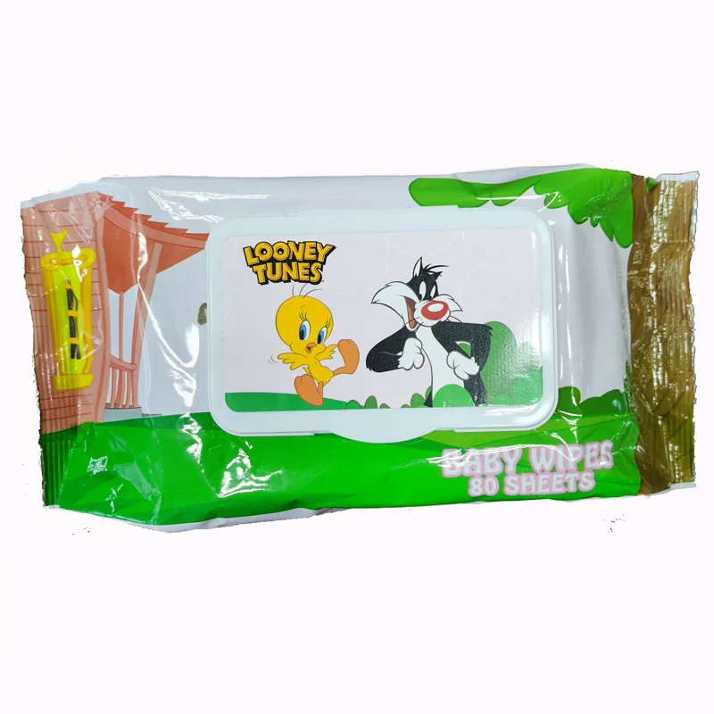 Safe Flavor Water All Natural Baby Wet Wipe Raw Manufacturer China