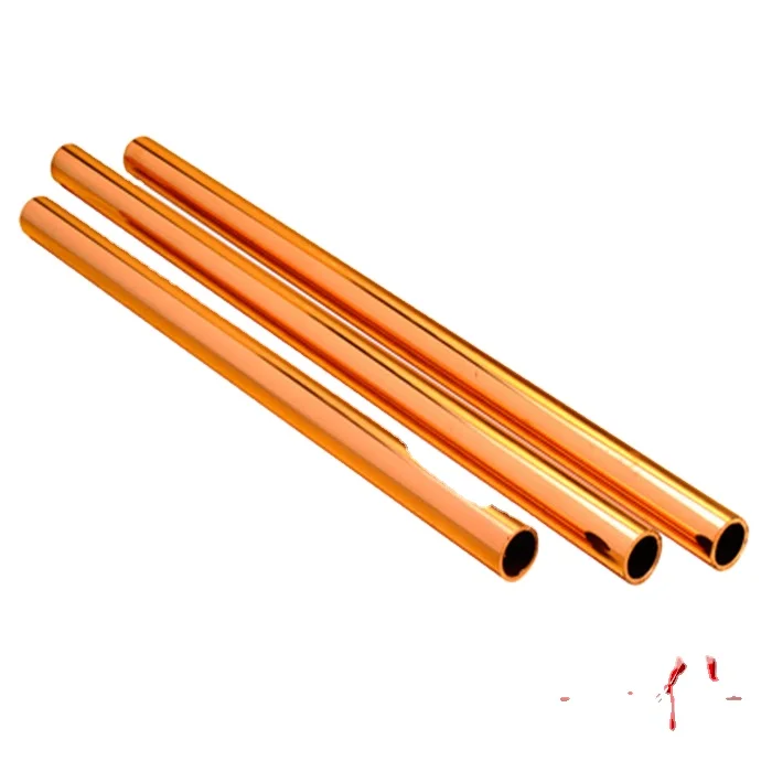 Chinese manufacturer Pure Red Round C1011 C1020 C1100 T2 ETP Copper Bar / Rod