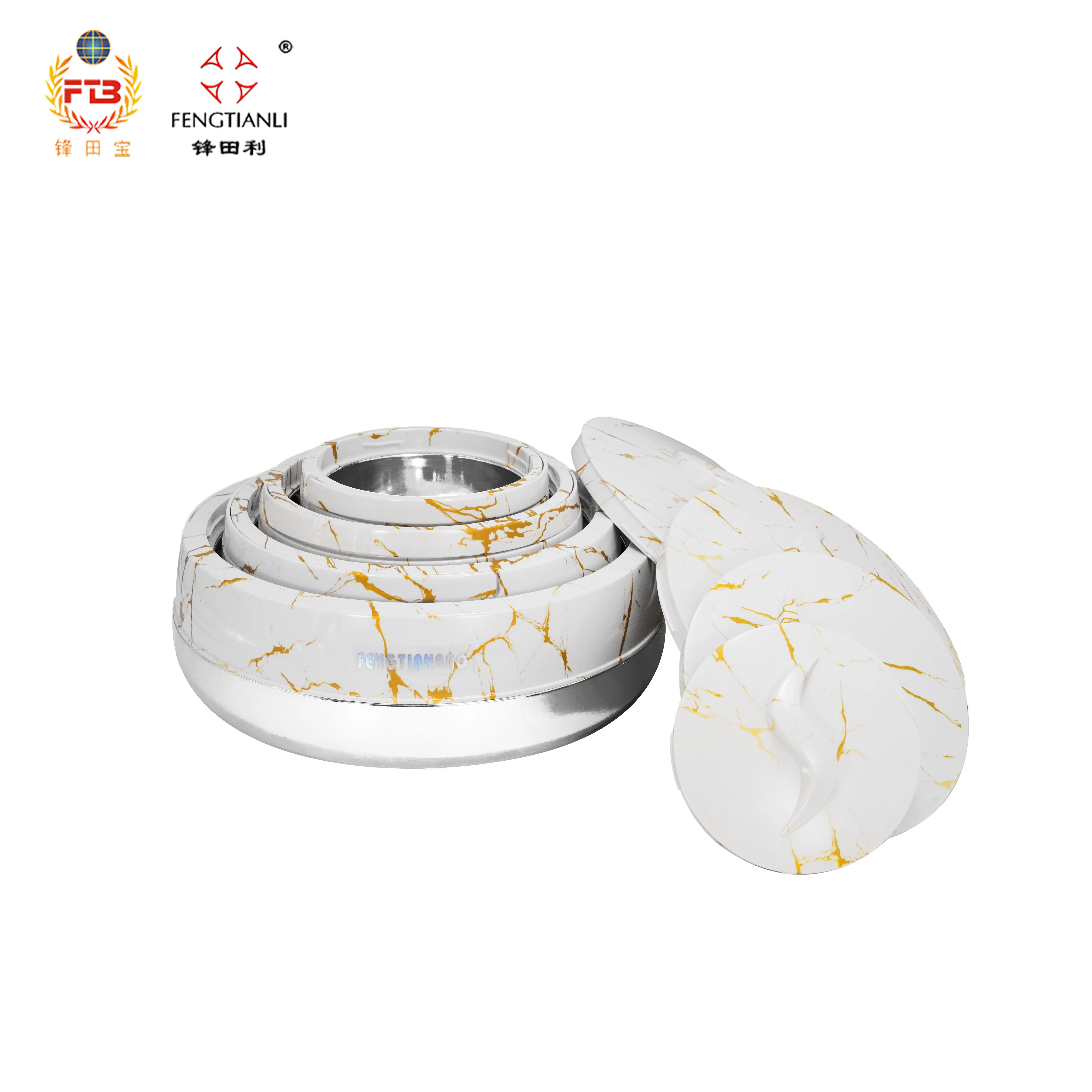 Food Warmer Cabinet Commercial Keep food  Warm Container Per Set  201Stainless SteelABS plastic Keep Fresh Casserole With Handle
