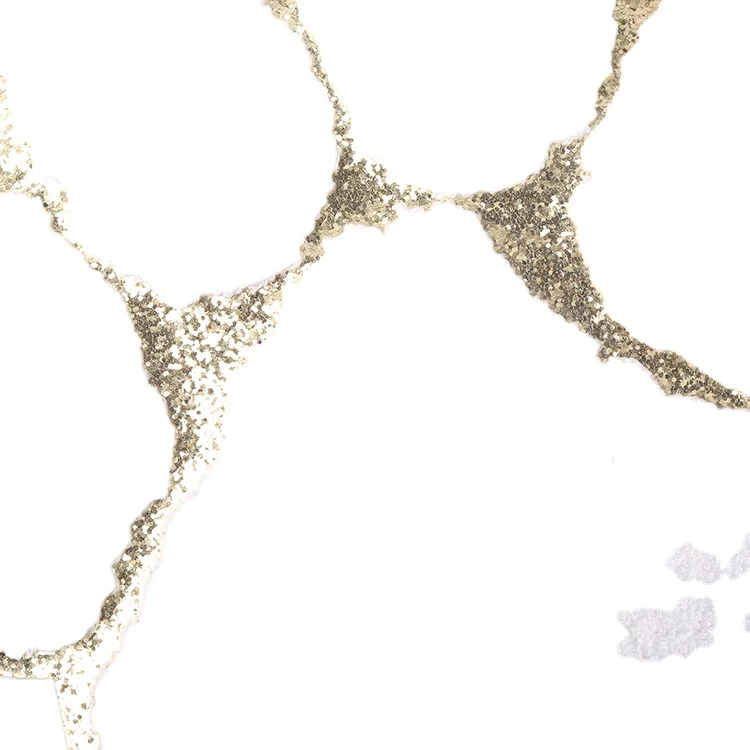 Christmas large Cartoon iron on big back animal embroIdery patches  white silver glliter cat paw chenille patch for clothing