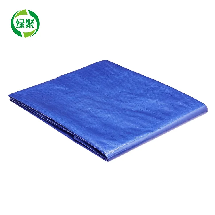 Multi Purpose Waterproof Blue Tarp 10 x 12 Feet 5 Mil Thick Tarpaulin for Canopy Tent, Boat, Pool Cover